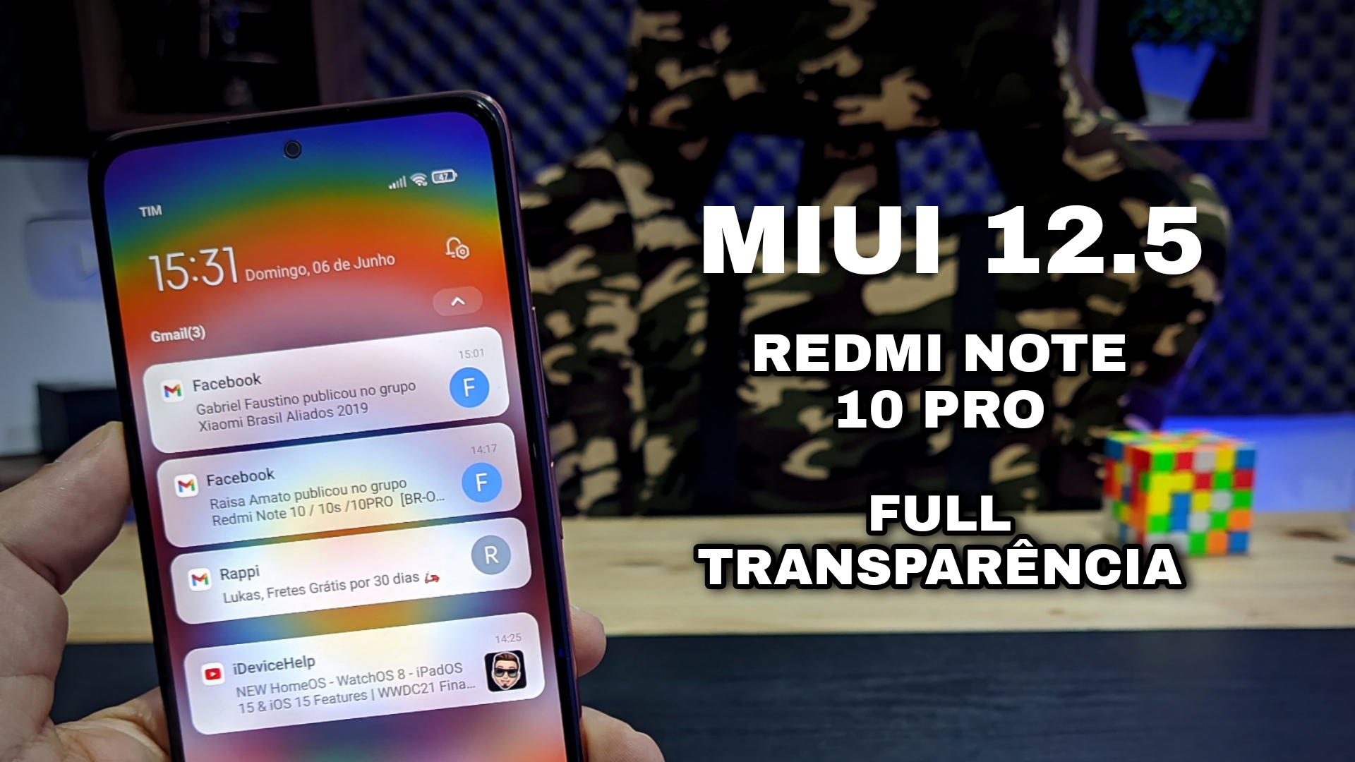 Redmi Note Pro Miui Full Transpar Ncia Em Central De