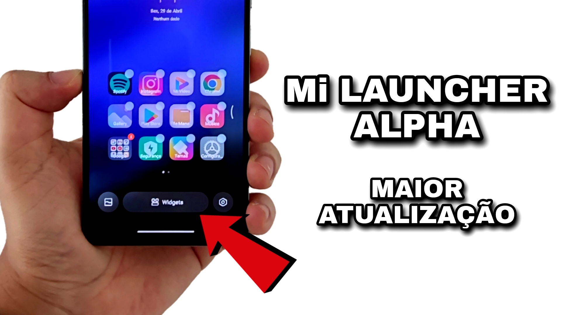 Mi Launcher Alpha Miui 13 Maior Atualização Blintech Blog