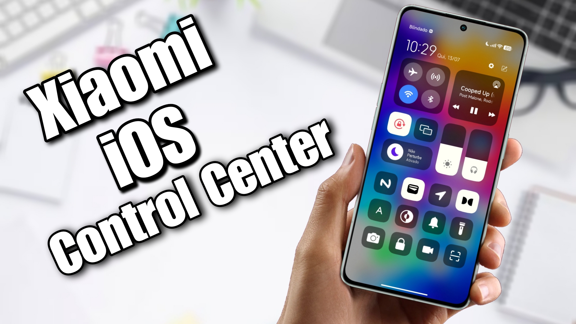 Xiaomi Ios Control Isso Aqui T Oto Patamar Lindo Demais Instale