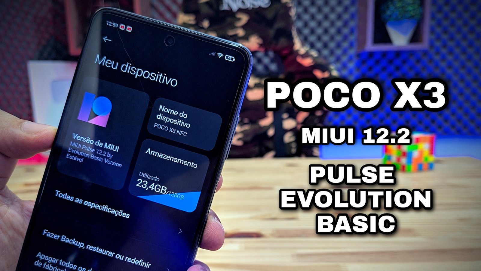 Poco X3 - Miui 12.2 Pulse Basic Evolution - Blintech Blog