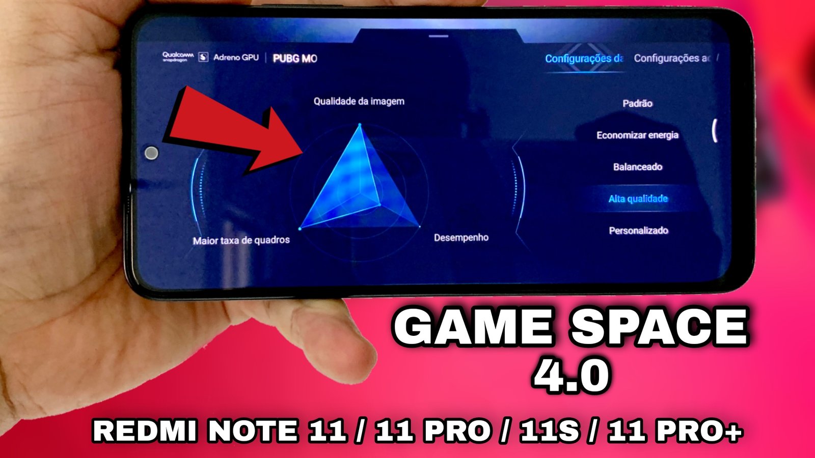 Ative Agora ! Game Space 4.0 + GPUTUNER Redmi Note