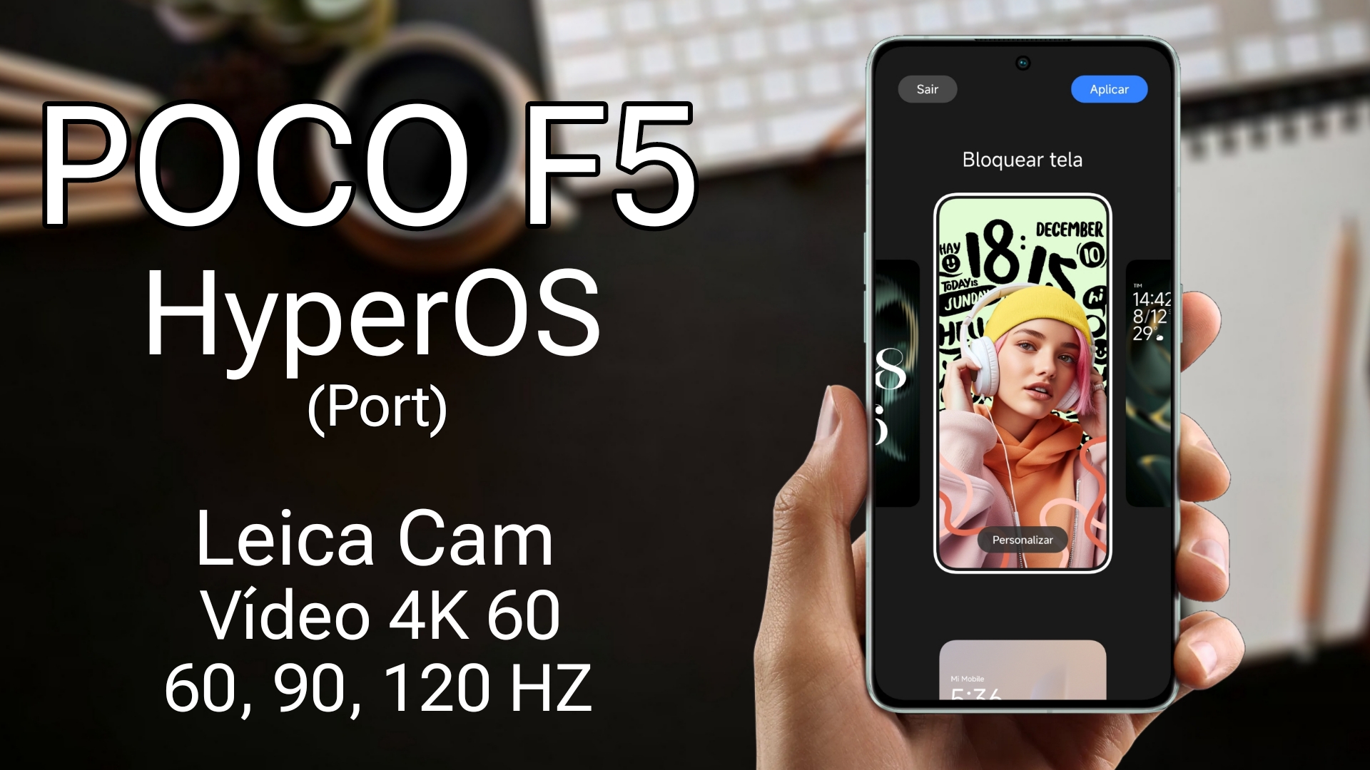 Poco F5 Hyperos Android 14 Instalação E Review Desbloquei Novos Recursos Instale Agora 8350